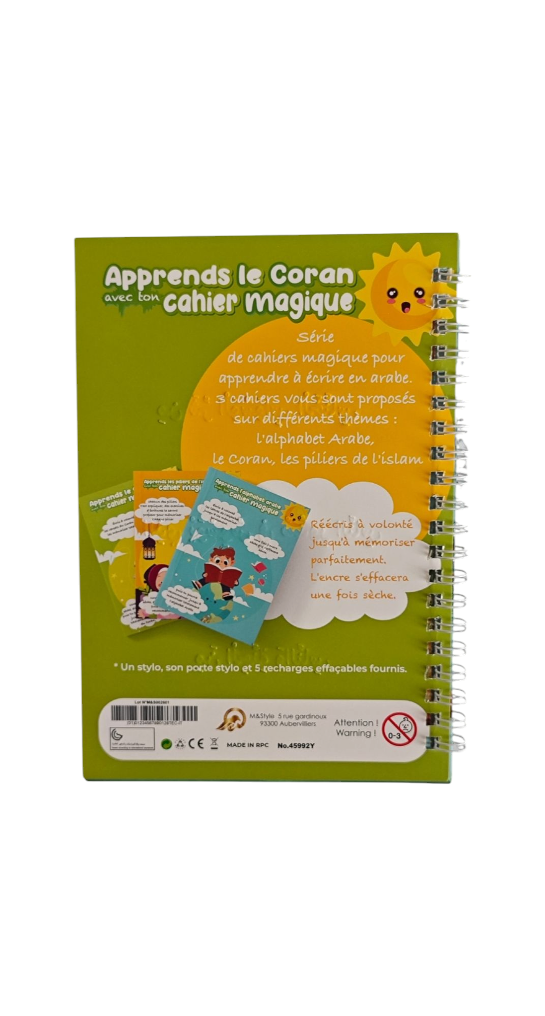 CAHIERS MAGIQUES APPRENDS EN T'AMUSANT X3 – Image 2